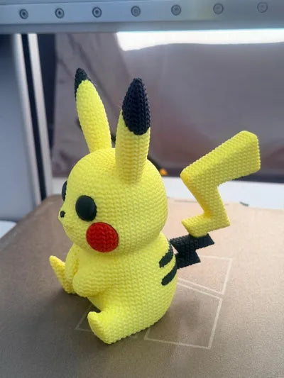 Cute Knitted Pikachu