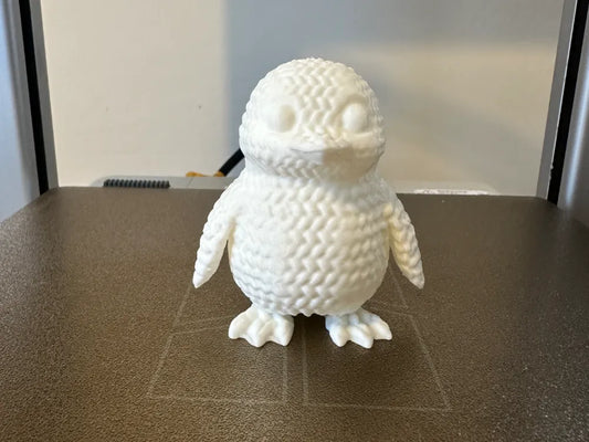 Cute knitted Penguin