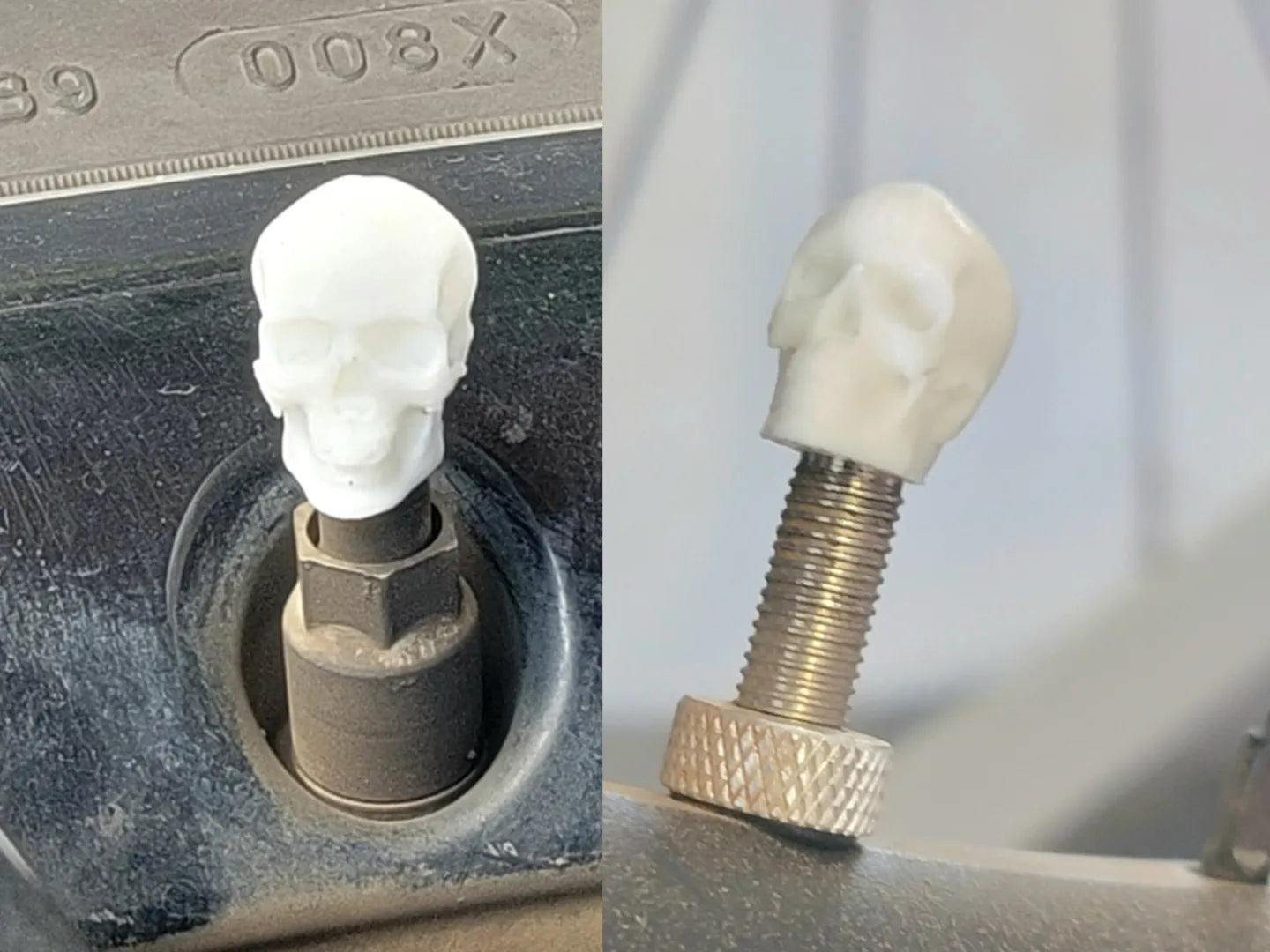 Skull Valve Caps! Cars Trucks and Bikes
