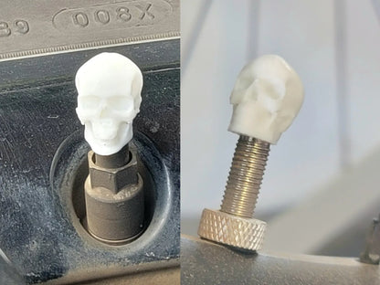 Skull Valve Caps! Cars Trucks and Bikes