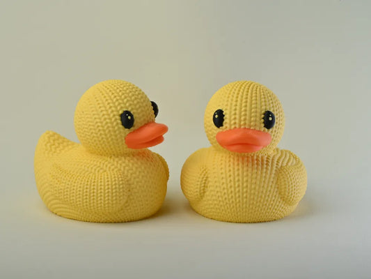 Knitted Little Yellow Duck