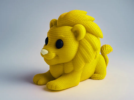 Knitted Lion - NO AMS