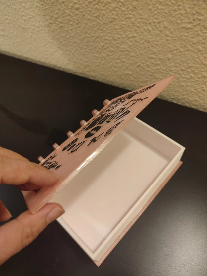 Burn book mean girls box for makeup storage