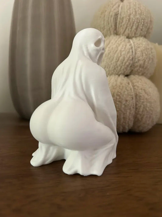 Thicc or Treat - Sexy Spooky Ghost Sculpture