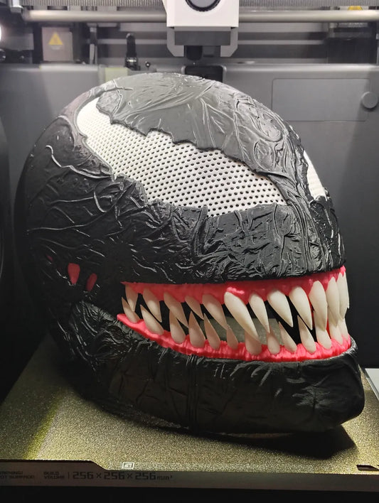 Venom Helmet with Movable Jaw