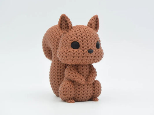 Knitted Squirrel