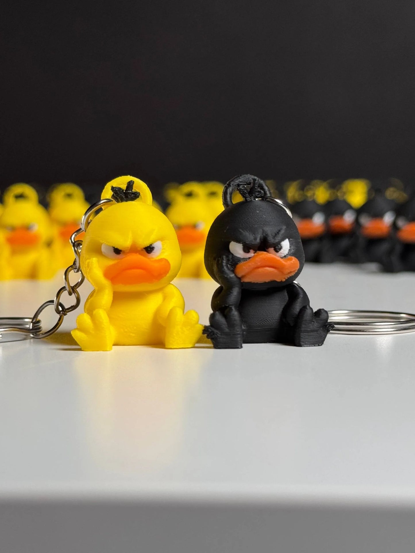 Mini Angry Duck – Desk Buddy & Keychain