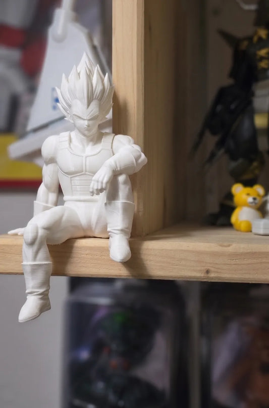 Thoughtful Vegeta - Edge Sitter