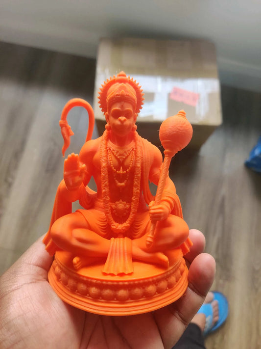 Hanuman Blessing Pose |3D Printable Idol