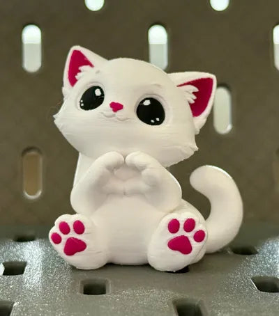 Puppy Cat "Paws Hearts"