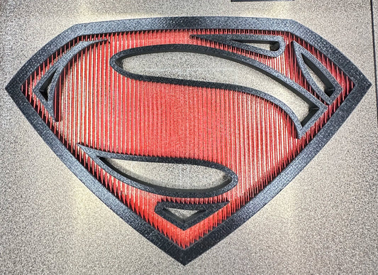 Superman V2 String Art