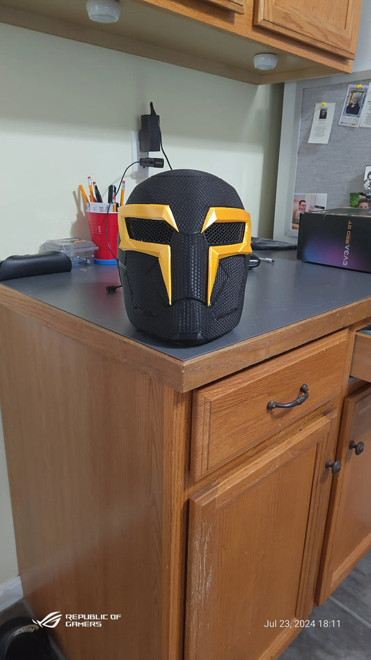 Spider-Man 2099 V2 Helmet Textured