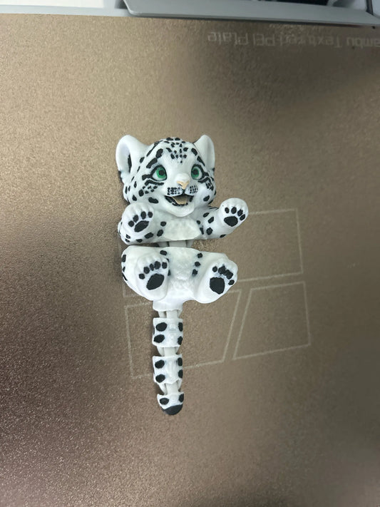 Baby snow leopard flexi