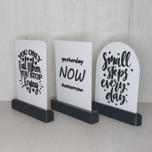 Tabletop Sign Decor Customizable