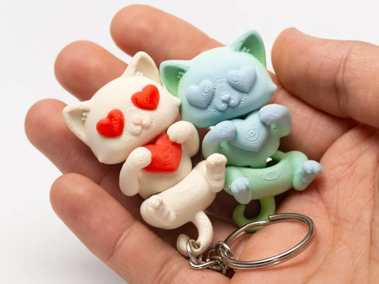 Love Kitten - Articulated & Keychain