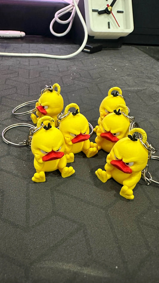 Mini Angry Duck – Desk Buddy & Keychain