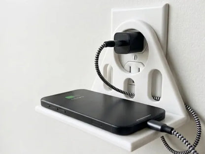 Electrical Outlet Shelf