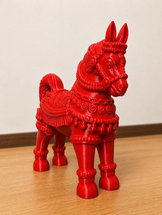 Traditional Clay Horse model |3D Print