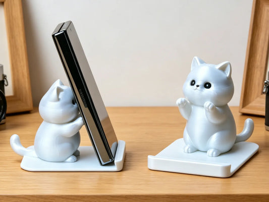 Kitten Phone Holder (Print in Place no supports)